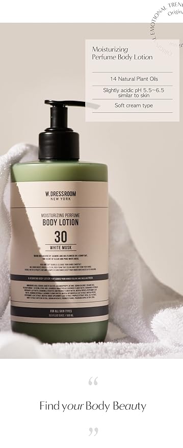 W.Dressroom Moisturizing Body Lotion No.10 October Woody