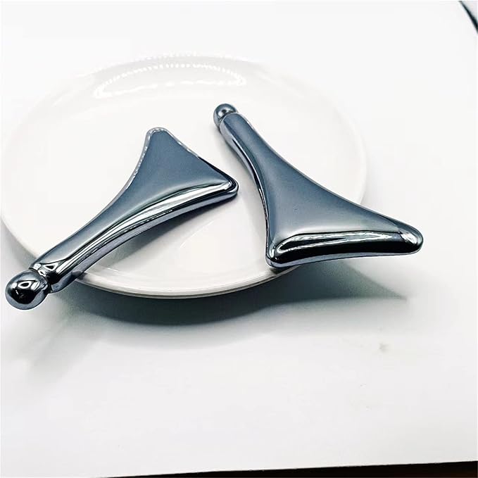 HOTACE Terahertz Acupoint Guasha Massage Pen Facial Neck Eye Massager Relax Tool Skin Care Beauty Gua Sha Scraping Board Face Slim Lift