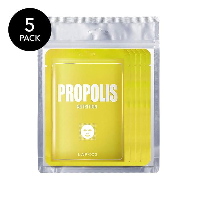 Lapcos propolis sheet mask, daily
