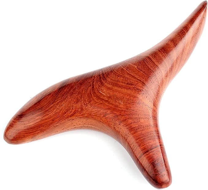 Broman Reflexology Tools, Wood Therapy Massage Tools, Widely Used as Head Neck Hand Waist Calf Leg Foot Massager, Small Tool but High Usefulness – Wing Shape Massager