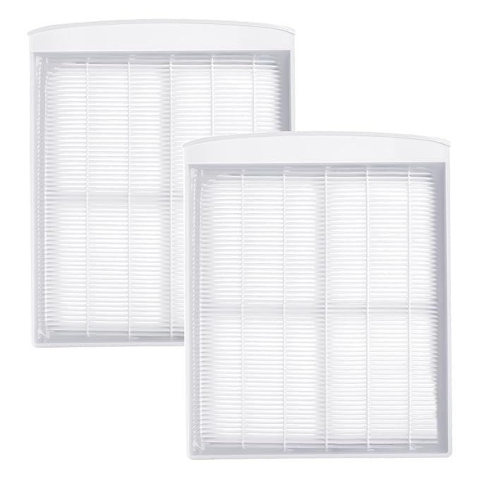 Makartt 2Pcs Nail Dust Collector Filter - HEPA Standard, Reusable, MK200 & SYLVIE Compatible