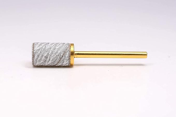 100 Pieces Large Nail Sanding Bands Professional Nail Manicure Great Fit for Nail Drill Bits for Acrylic Nails (240 Grit, Zebra)