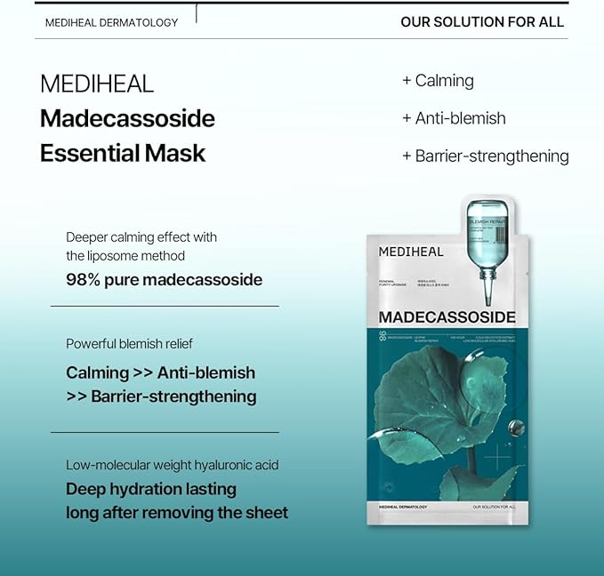 Mediheal madecassoside essential sheet mask