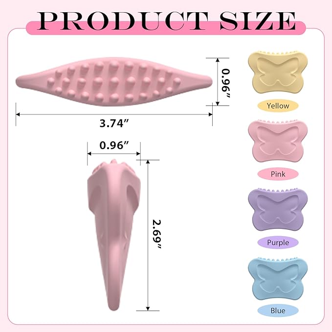 Silicone Facial Body Brush - Lymphatic Drainage Massager for Face, Neck Lifting, Gua Sha Beauty Tool to Shape & Radiant Skin (Purple)