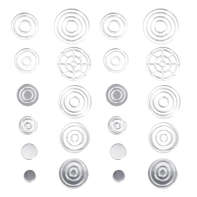 Lurrose 22pcs Empty Metal Pans Tin Palette Eyeshadow