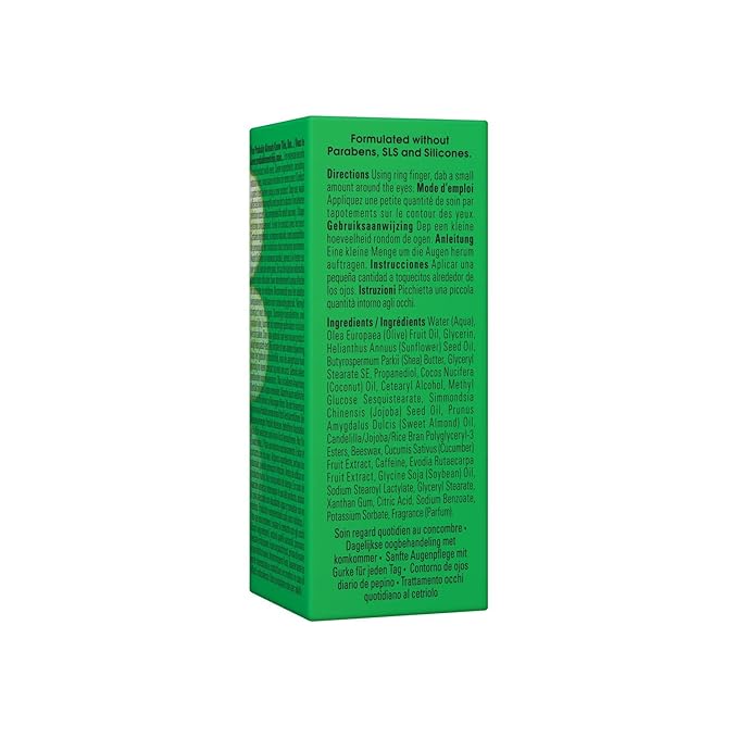 Yes to cucumber eye treatment