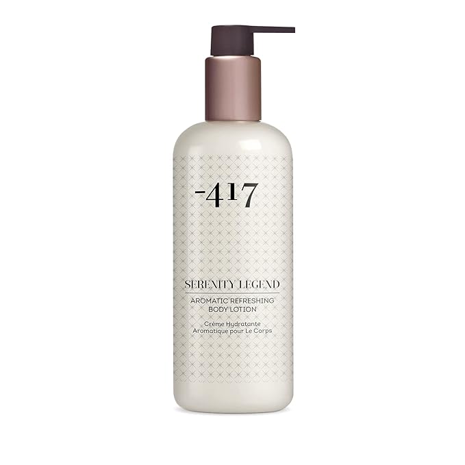 '-417 Dead Sea Cosmetics Aromatic Refreshing Body Lotion - Daily Moisturizing Lotion to Nourish Dry Skin 11.83 oz
