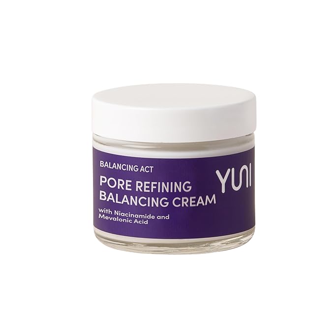 YUNI | Niacinamide Moisturizer | Collagen Boosting Face Cream | 5% Niacinamide | For Sensitive Skin | Anti-Aging Skincare | Skin Tightening | Plant Based | Vegan Skincare | 1.7 oz