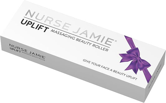 Nurse Jamie Uplift Facial Massaging Beauty Roller – Gift- Facial Massager with 24 Stones for Sculpting, Firming & Reducing Puffiness