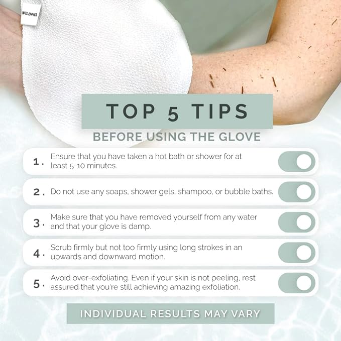 ???????????????? beauty exfoliating glove mitt