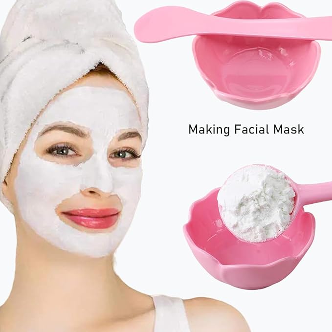 10 Pcs Essential Oil Bowl Set, 3.34 Inch Petal Mask Bowls Beauty Tool Skin Care Bowl Diy Face Mask MixingBowl for Home Salon, Pigment Preparation