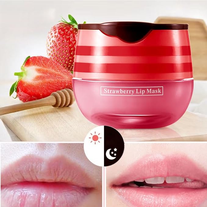 2 Pcs Lip Balm Honey Pot, Balm.