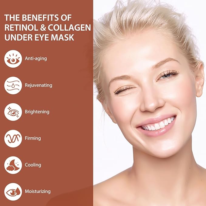 30 pairs retinol collagen eye