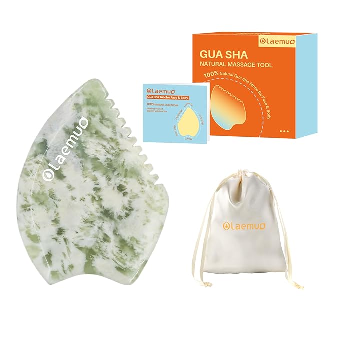 Gua Sha Facial Tools Body Massager,Lymphatic Drainage,Sculpting,Lifting,de-Puff Tool,Full Body Massage Tool for Face/Neck/Shoulder/Back/Leg,Beauty Tools Accessories