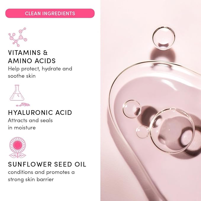 Evereden Happy Kids Skin & Lips Routine - Multi-Vitamin Kids Face Wash & Kids Face Cream & Tinted Lip Oil Set - Clean & Vegan Skin Care for Kids 3+ - Moisturizing, Nourishing, & Protective Kids Skin