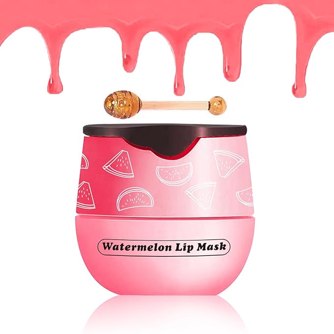 Watermelon Lip Balm, Honey Strawberry Apple (Watermelon）