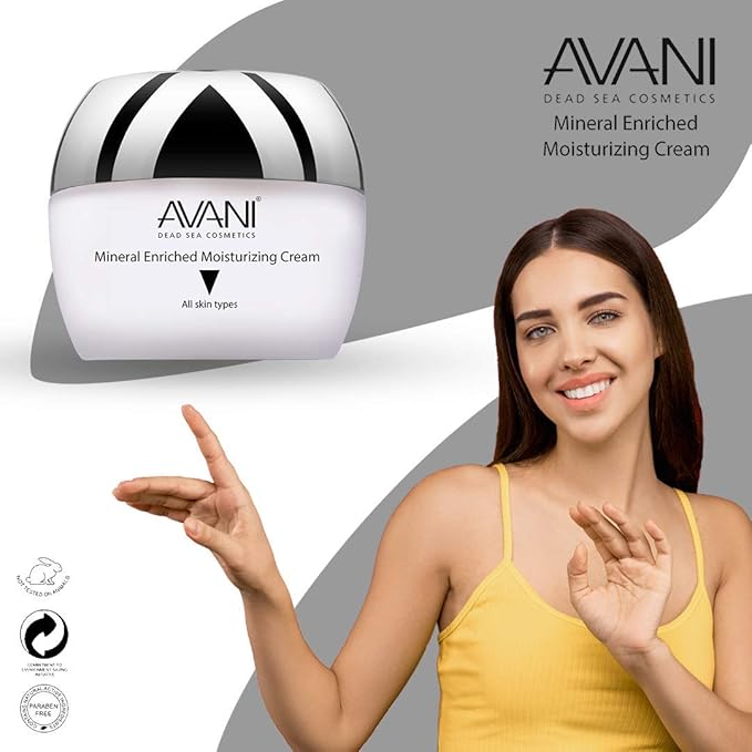 Avani Mineral Enriched Moisturizing Cream - For Normal to Dry Skin, 1.7 fl. oz.