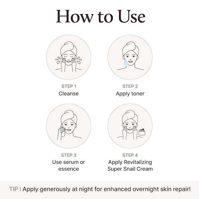 YADAH Revitalizing Super Snail Cream 2.7fl oz – Lightweight Moisturizer with Snail Mucin, Adenosine & Shea Butter for Hydration, Skin Texture & Nourished Look