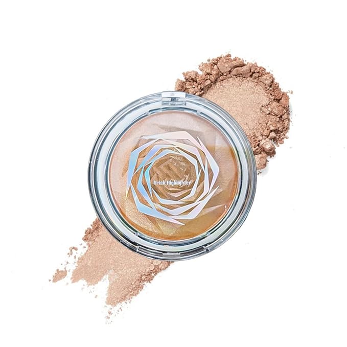 MAEPEOR Face Highlighter Palette 6 Colors Smooth Shimmer (Color 03)