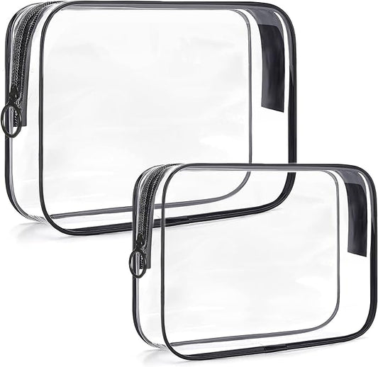 Tsa approved toiletry bag,2 pack