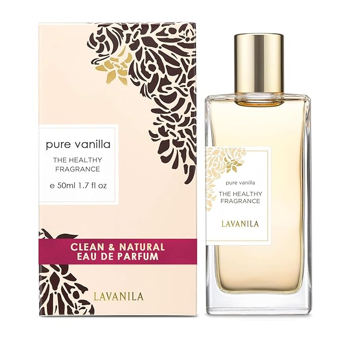 Lavanila Pure Vanilla Perfume for Women, 1.7 Fl Oz - Pure Madagascar Vanilla & Creamy Tonka Bean Fragrance, Clean and Natural Eau de Parfum Made In USA