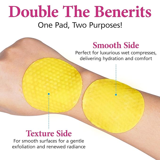 Turmeric kojic acid cleansing pads