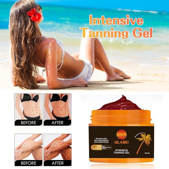 Luxury Intensive Tanning Gel, Natural