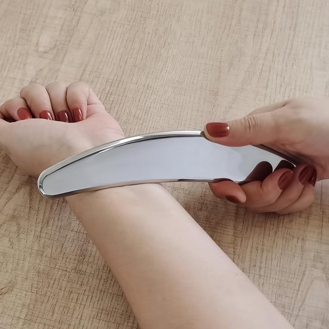 Stainless Steel Derma Edge Massage Tool & Scraping Massage Tools, Gua Sha Muscle Scraper Tool(UII-SD1C)