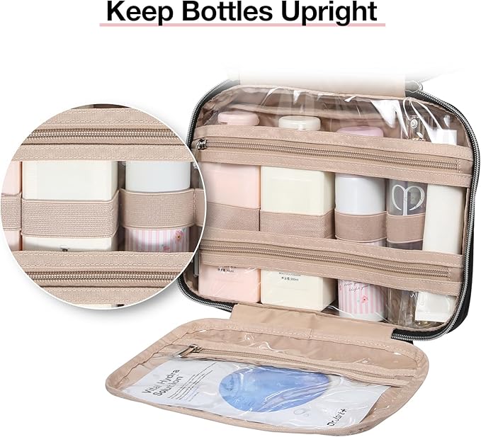 Bagsmart toiletry bag hanging travel