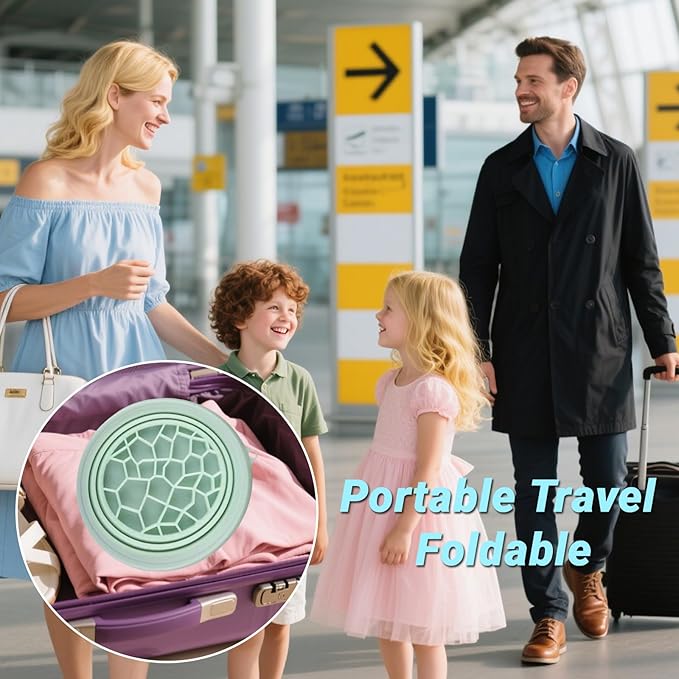 Face Bowl for Ice with Built-in Icetray,Portable Foldable Silicone Face Ice Bath Bowl,Ice Bath Facial Plunge Bowl for Skin Tightening & Acne Relief,Green