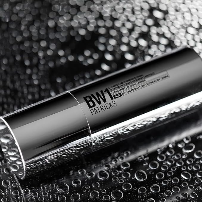 PATRICKS | BW1 Hydrating Body Wash for Men | Bath & Shower Gel | Sulfate Free | 200ml