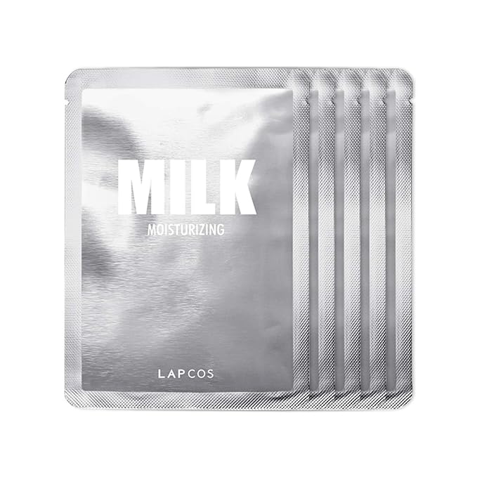 Lapcos milk sheet mask, moisturizing