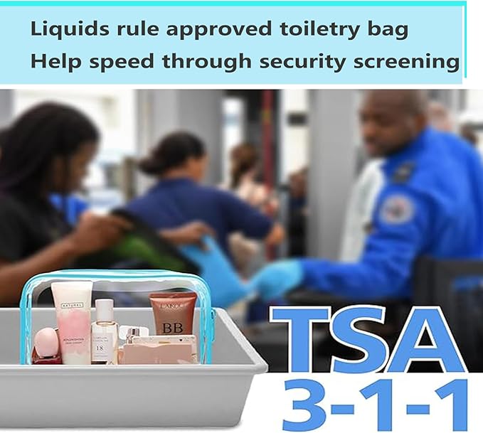 Tsa approved toiletry bag for