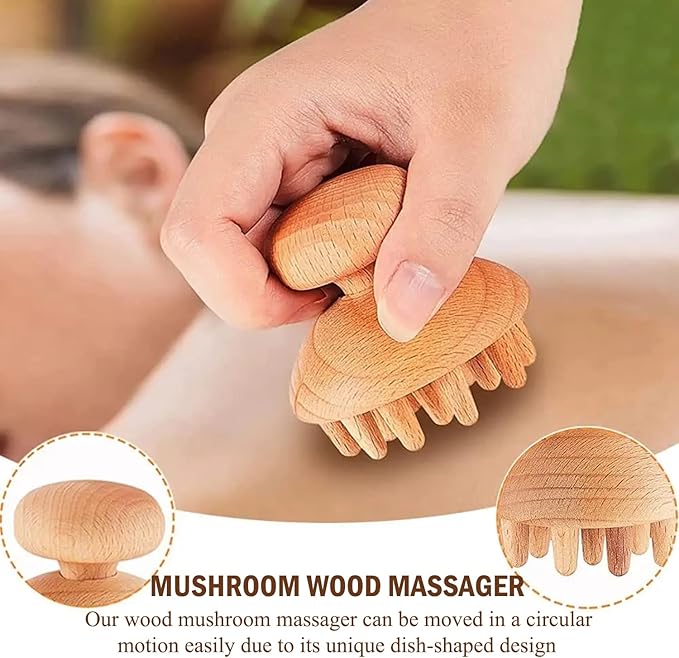 10-in-1 Wood Therapy Massage Tools – Lymphatic Drainage Massager Maderoterapia Kit Wooden Massager Body Sculpting Tools for Muscle Pain Relief - Wood Therapy Tools for Body Contouring and Shaping