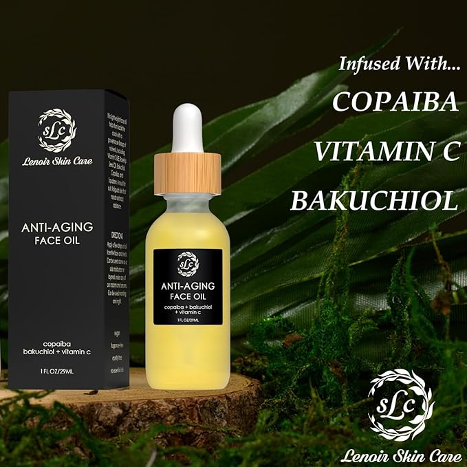 Vitamin C Face Oil (1 fl.oz/29ml) | Natural, Fragrance-Free Facial Hydration | Clean, Vegan, Cruelty Free Skincare for Men & Women | Luxury Collection