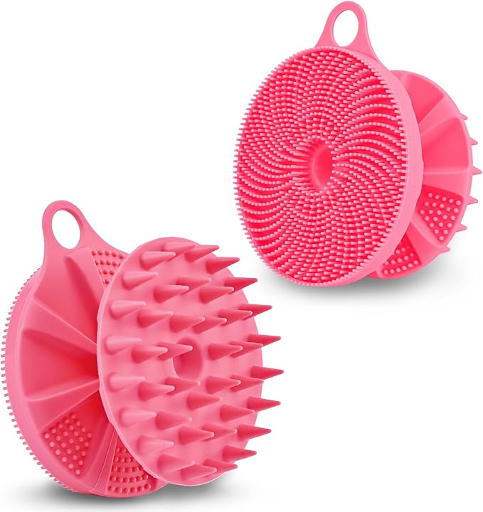 Innerneed 2-in-1 silicone body scrubber