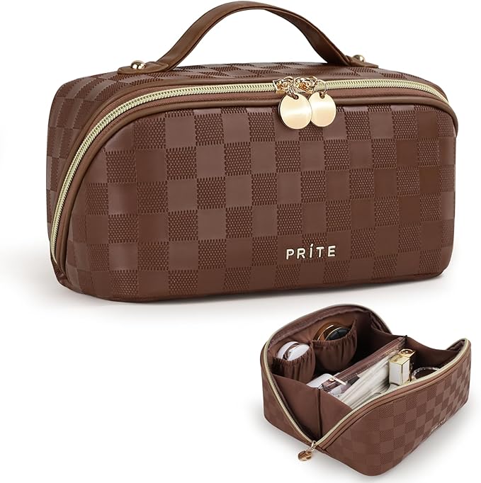 Prite travel cosmetic bag makeup