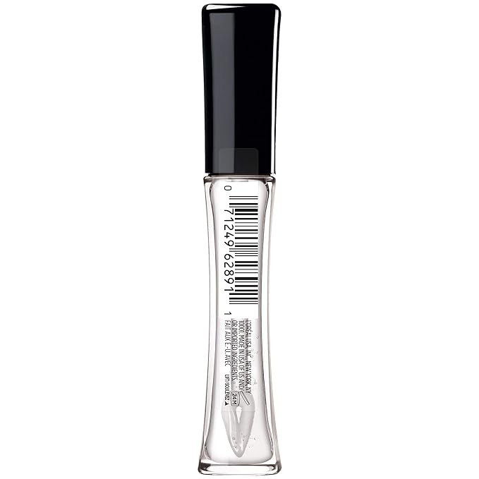 L’Oreal Paris Makeup Infallible 8 Hour Hydrating Lip Gloss, Crystal Glass, 0.21 Fl Oz