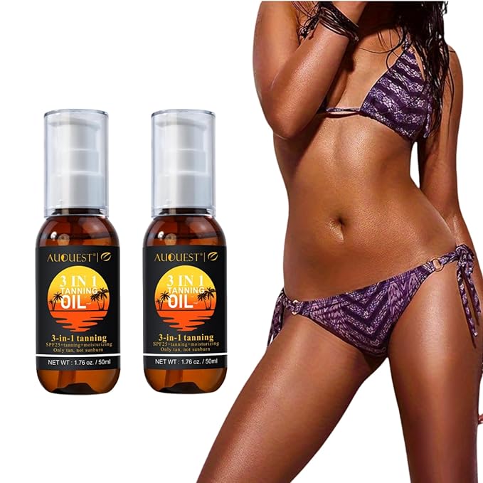 3-in-1 Tanning Oil,Summer Beach Tanning