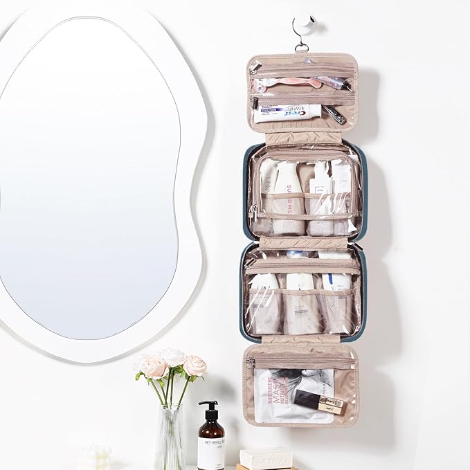 Nishel travel toiletry bag for