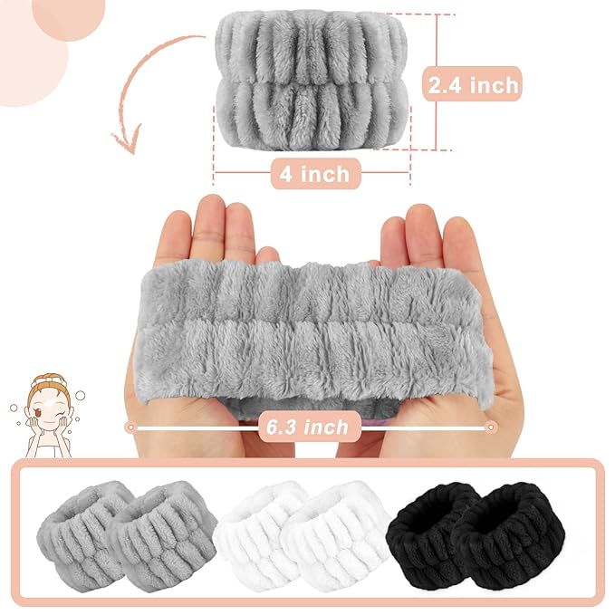Women's wrist towels for washing