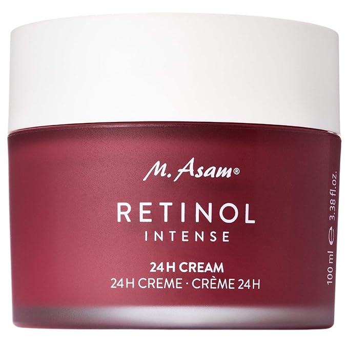 M. Asam RETINOL INTENSE 24h Cream (3,38 Fl Oz) - Anti Aging Face Moisturizer with Retinol & Hyaluronic Acid, Skin Care for Women & Men, Moisturizer Face Cream, Facial Skin Care Products
