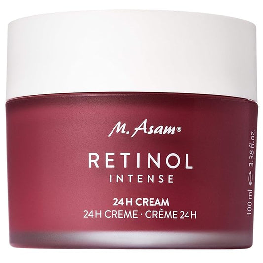 M. Asam RETINOL INTENSE 24h Cream (3,38 Fl Oz) - Anti Aging Face Moisturizer with Retinol & Hyaluronic Acid, Skin Care for Women & Men, Moisturizer Face Cream, Facial Skin Care Products