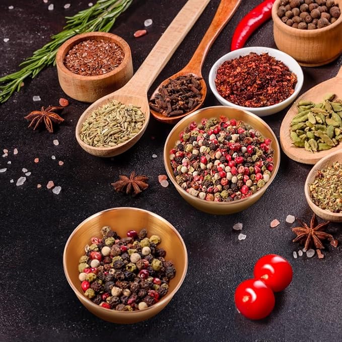 10 Pack 3.3inch Stainless Steel Sauce Dishes Mini Individual Saucers Bowl Round Seasoning Dishes Sushi Dipping Bowl Appetizer Plates, Champagne Gold