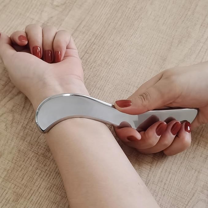 Stainless Steel Derma Edge Massage Tool & Scraping Massage Tools, Gua Sha Muscle Scraper Tool(UII-SD1C)