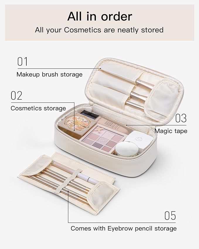 Vlando travel makeup bag,small travel