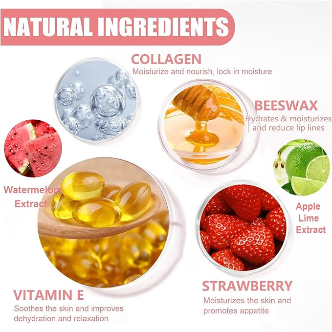 3 PCS Lip Balm Honey Pot, Gifts