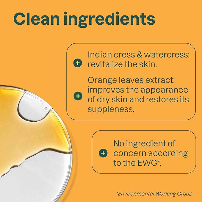 ATTITUDE Body Lotion, EWG Verified Moisturizer, Vegan Skin Care Products, Non-Greasy, Hydrating for Dry Skin, Cruelty Free, Orange Blossom & Eucalyptus Scent, 8 Fl Oz