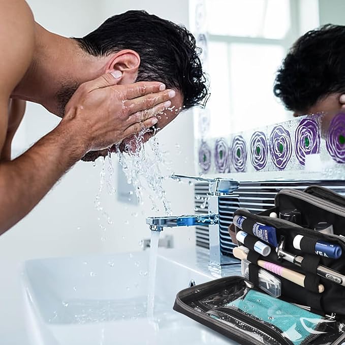 Toiletry bag for men,large mens