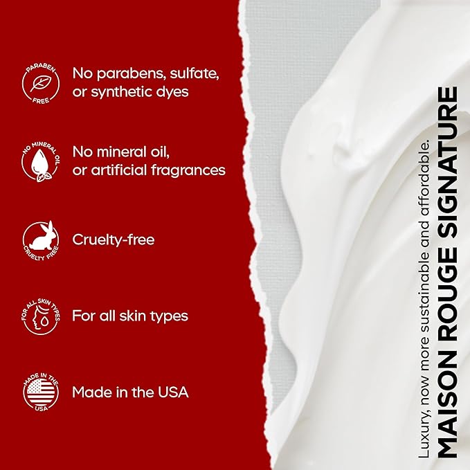 Maison Rouge Brightening Face Serum Refill by Codeage – Glutathione, Vitamin C, E, Hyaluronic Acid & Collagen – Radiance & Antioxidant Support – Paraben-Free – For All Skin Types – 1.7 fl oz